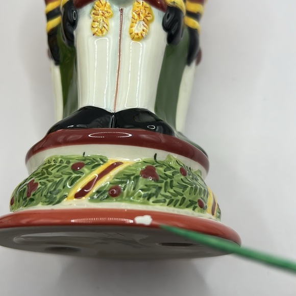 Christopher Radko Nutcracker/Soldier candle stick holder. Set of two - Picture 8 of 9